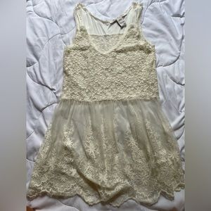 American Rag Cie Lace Mini dress sheer